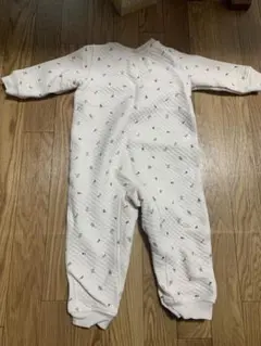 H&M 花柄ロンパース 90サイズ