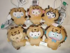 サンリオ□ライオンマスコット□全6種コンプセット