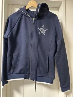 Callaway ネイビー フルジップパーカー M