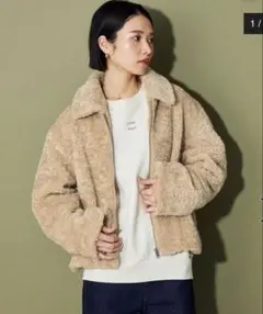 ユナイテッドアローズCITEN ボアジャケット完売品FREEサイズ