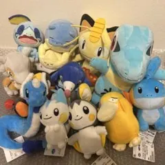 Pokémon タマザラシ メッソン ワニノコ ぬいぐるみ　まとめ売り　30周年 Pokémon タマザラシ メッソン ワニノコ ぬいぐるみ まとめ売り 30周年