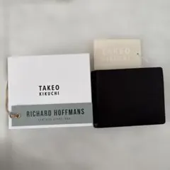 タケオキクチ　財布 二つ折　メンズ レザー　新品未使用品　箱あり