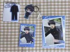 銀魂　銀八先生　青春謳歌　キーホルダー　ステッカー　志村新八