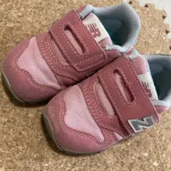 ニューバランス キッズ スニーカー 13cm ピンク 373