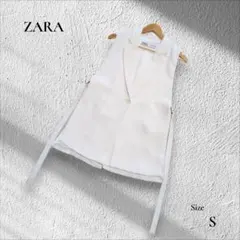 ZARA　ザラ　ジレ　ベスト　スリット