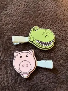 トイストーリー ヘアピン レックス ハム ディズニーストア