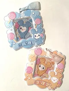 TWICEナヨン　ジヒョ　LOVELYSカードホルダー 2個セット