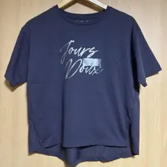 グローバルワーク　リッチクリーンTシャツ スミクロSのサムネイル