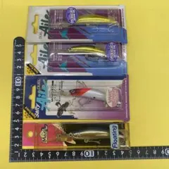 ミノー4個　最終大特価のサムネイル