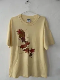 ヴィンテージ　Canada バターイエロー　tシャツ L otoe itimiのサムネイル