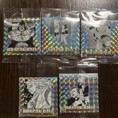 5種まとめ売りドラゴンボール 40周年 記念シール ウエハース2（未開封）