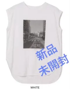 新品・未開封タグ付き★ MICA&DEAL フォトプリントTシャツ　CITYのサムネイル