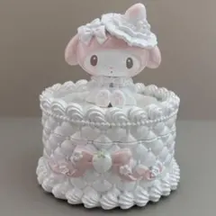 マイメロディ 白いちごのティータイム 小物入れ