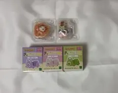 シルバニア　くじ　赤ちゃん　スイーツカー　5点