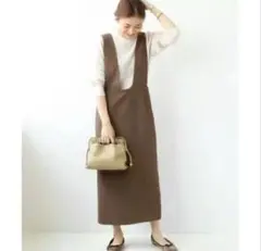 ストレッチロングジャンバースカートJOURNAL STANDARD relume