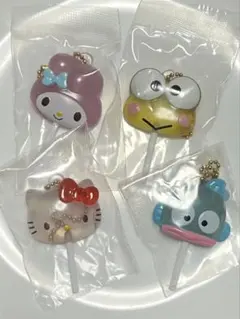 サンリオキャラクターズ カラフルキャンディチャーム　4種セット