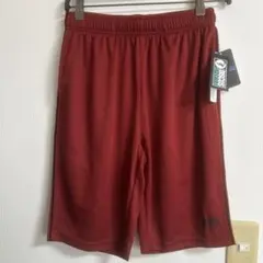 新品【DISCUS SPORTEC 】Mサイズエンジ色バーガンディショートパンツのサムネイル