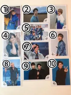 【ジャニーズWEST】（公式写真）濵田崇裕　重岡大毅　神山智洋　藤井流星　小瀧望