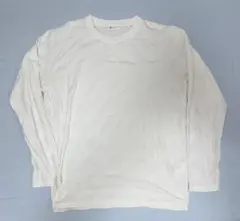 【人気】tk.TAKEO KIKUCHI 長袖 カットソー L 白 模様入りのサムネイル