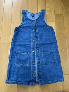 GAP ギャップ　デニム ジャンパースカート　110