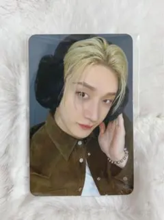 StrayKids バンチャン Do it ポップアップ購入特典トレカ イヤホン