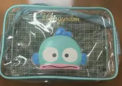 サンリオ ハンギョドンビニールポーチ＆フェイス形ミラー&コームセット＆小物ポーチ