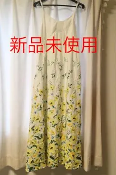 With✖️GU コラボマキシ丈ワンピース