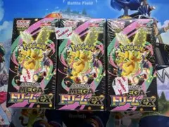 ポケモンカードゲーム MEGAドリームex 3BOX シュリンク付き