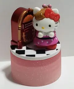 ハローキティ♥ ジュークボックス フィギュア ペットボトルキャップ