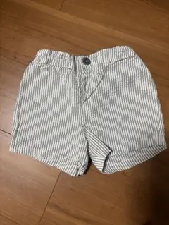 プチバトー ストライプ ハーフパンツ