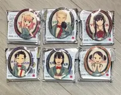 スパイファミリー 原画 缶バッジ コンプリートセット box 6点 海外限定公式