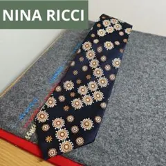 【美品】ニナリッチ NINA RICCI ネクタイ 小紋柄 最高級 シルクのサムネイル