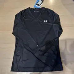 Under Armour HEATGEAR 長袖アンダーシャツ LG ブラック