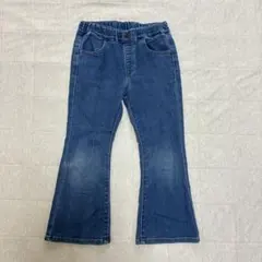 リトルウィンクエンド　120cm デニムフレアパンツ　しまむら　女の子のサムネイル