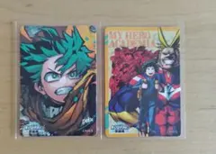 ヒロアカ原画展 マグネットステッカーコレクション 　緑谷出久 オールマイト