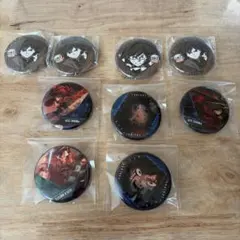 鬼滅の刃　冨岡義勇　缶バッチセット　9個