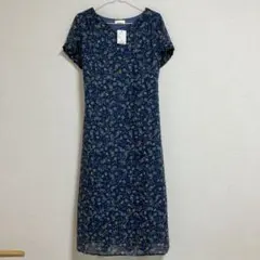 タグ付き　アースミュージックアンドエコロジー　　ロングワンピース　花柄　Ｆ