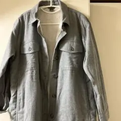 美品　エディーバウアー　レディース　長袖ネルシャツ　裏ボア