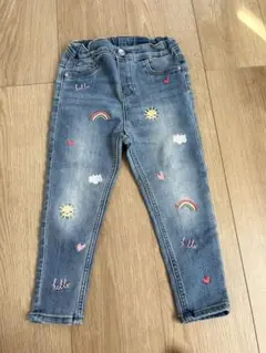 H&Mキッズ服デニム ズボン100cm 3Y 新品未使用！！