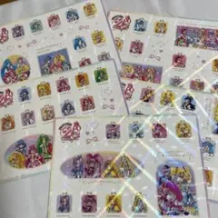 プリキュアオールスターズ ジャンボシールダス ガチャガチャ 5枚セット