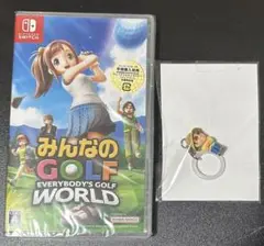 Switch ソフト　「みんなのGOLF WORLD」 新品未開封　特典付