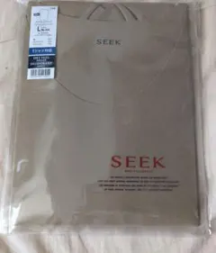 SEEK DRY FEEL シークベージュ Tシャツ L　グンゼのサムネイル
