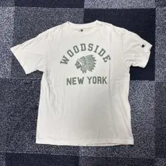 Champion WOODSIDE NEW YORK Tシャツ メンズM