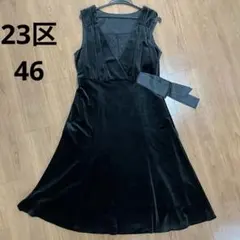 ★美品★ 23区　大きいサイズ　46 フォーマル　セレモニー　ワンピース