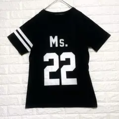 カウイジャミール　ナンバーリングTシャツ　Vネック　日本製のサムネイル