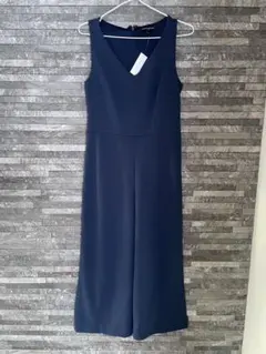 新品BANANA REPUBLIC ネイビー ジャンプスーツ 結婚式　パーティー