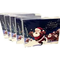 ❣️5個セット❣️アドベントカレンダー ボックス ペーパー サンタ クリスマスのサムネイル