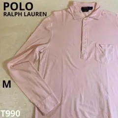 POLO RALPH LAUREN/ポロラルフローレン/長袖ポロシャツ/T990