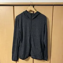 【UNIQLO】SPRZ NYドライEXフルジップパーカ グレー XL