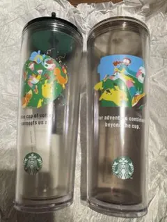 포켓몬 스타벅스 콜드컵 텀블러 710ml 2점 세트